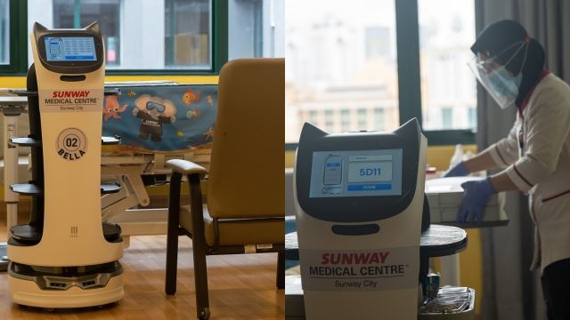 robot ‘kucing’ comel bantu jaga pesakit di hospital, siap boleh nyanyi lagu hari ulang tahun