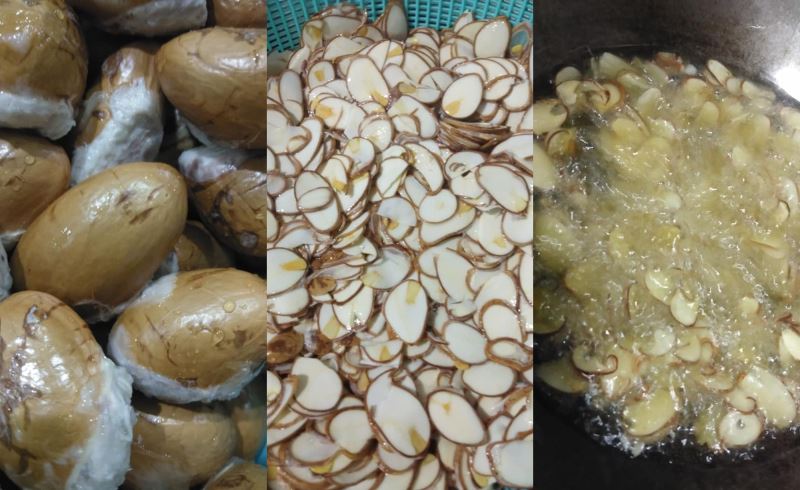 don’t throw away your durian seeds! you can turn them into chips!