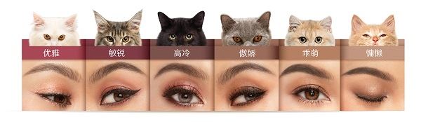 6款WonderDewi猫妆女神系列