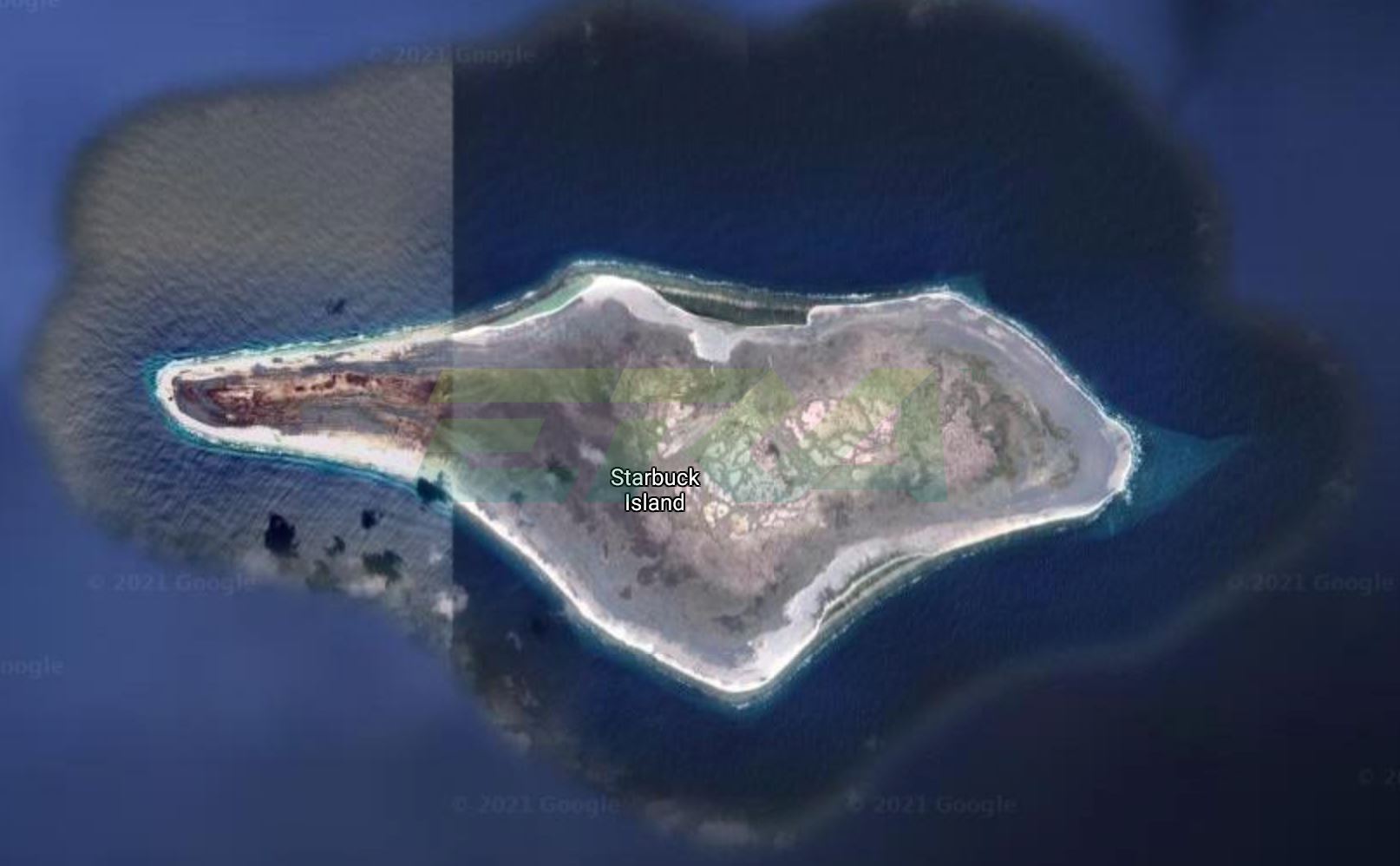 ufo terhempas di bumi? netizen terkejut imej google earth kesan objek aneh seakan ufo