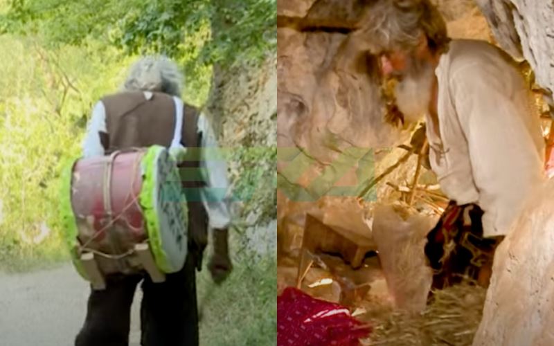 baru tahu wujudnya covid-19, lelaki tinggal dalam gua 20 tahun akhirnya keluar ambil suntikan vaksin