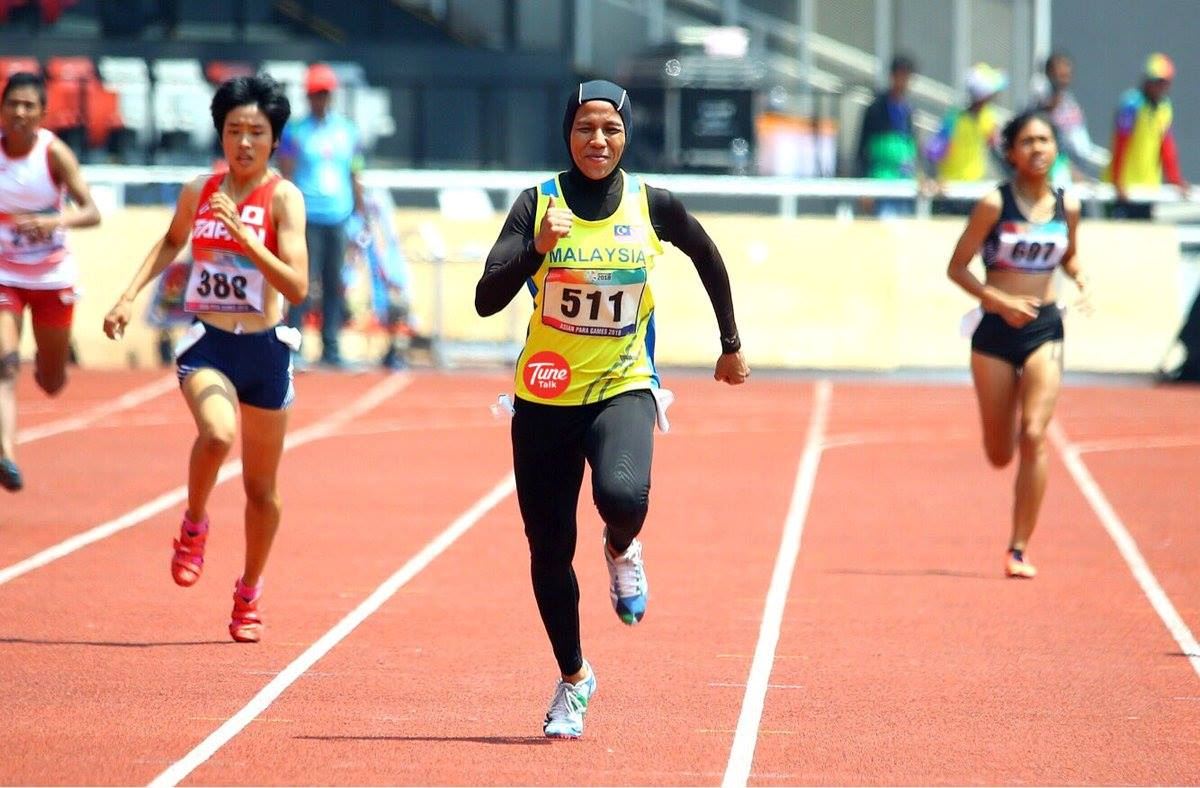 tokyo 2020: bonnie, siti nooriasah dipilih sebagai pembawa jalur gemilang di paralimpik tokyo