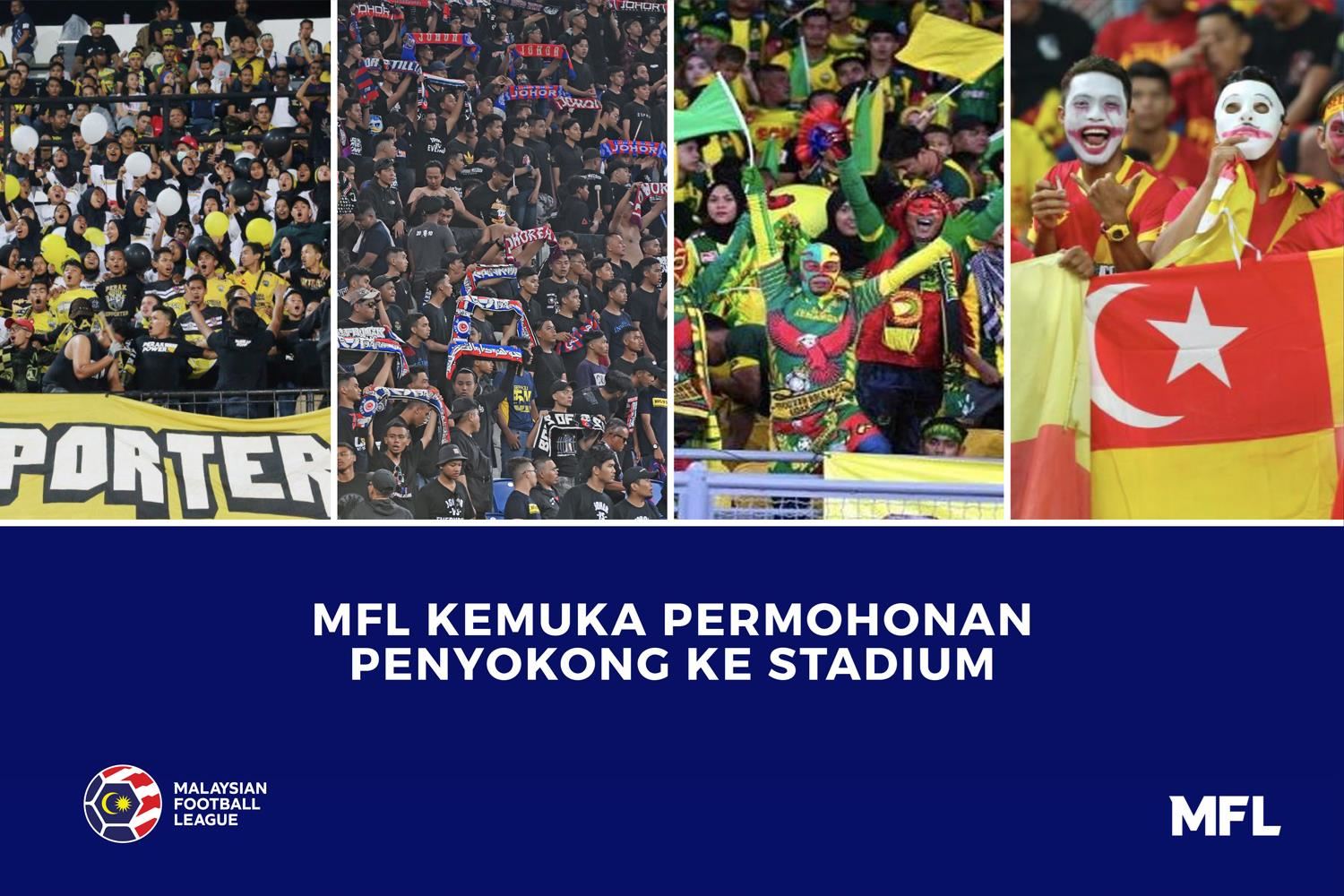 penyokong mungkin kembali ke stadium!