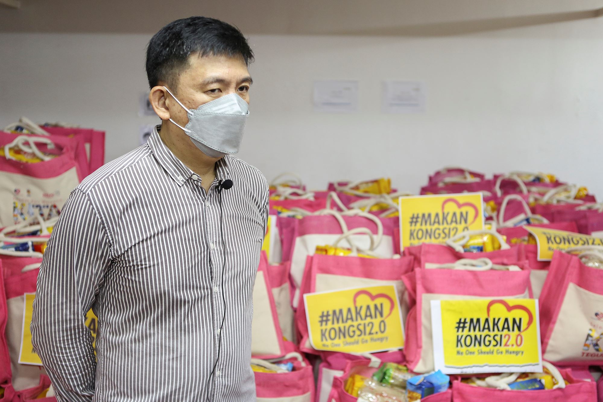 #kitateguhbersama: astro为800个有需要的家庭提供食品援助