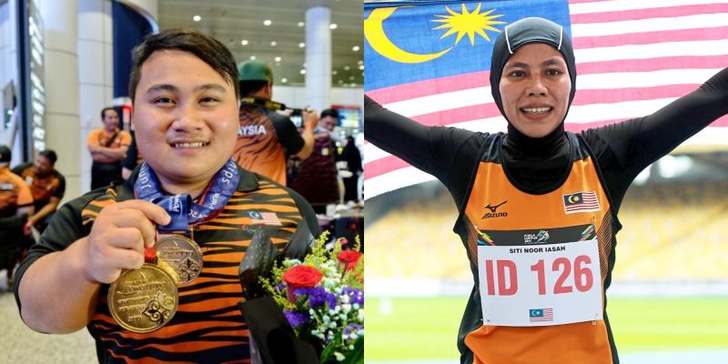 bonnie and siti nooriasah will be the bearers of jalur gemilang at tokyo paralympics!