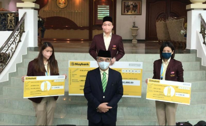 【东京奥运】甲州政府颁发5万9000令吉❗️奖励3名马六甲奥运健儿