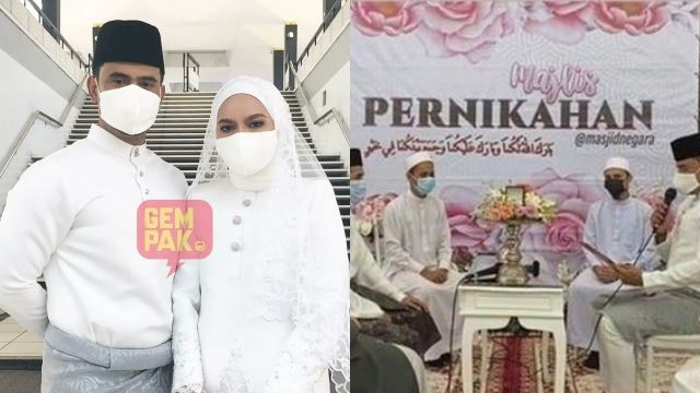 tahniah! akhirnya bersatu, remy ishak dan ezza yusof selamat diijabkabul