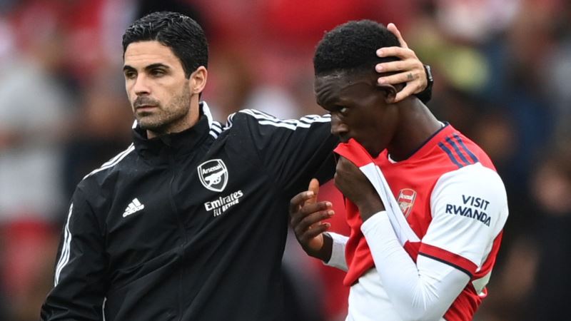 #artetaout! gunners boss under fire again after nightmare start to the season