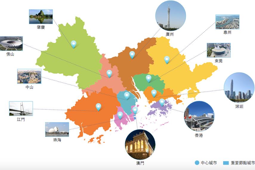 为什么香港的哥哥被称为「大湾区」❓大湾区原来包括九个城市，实力雄厚🔥