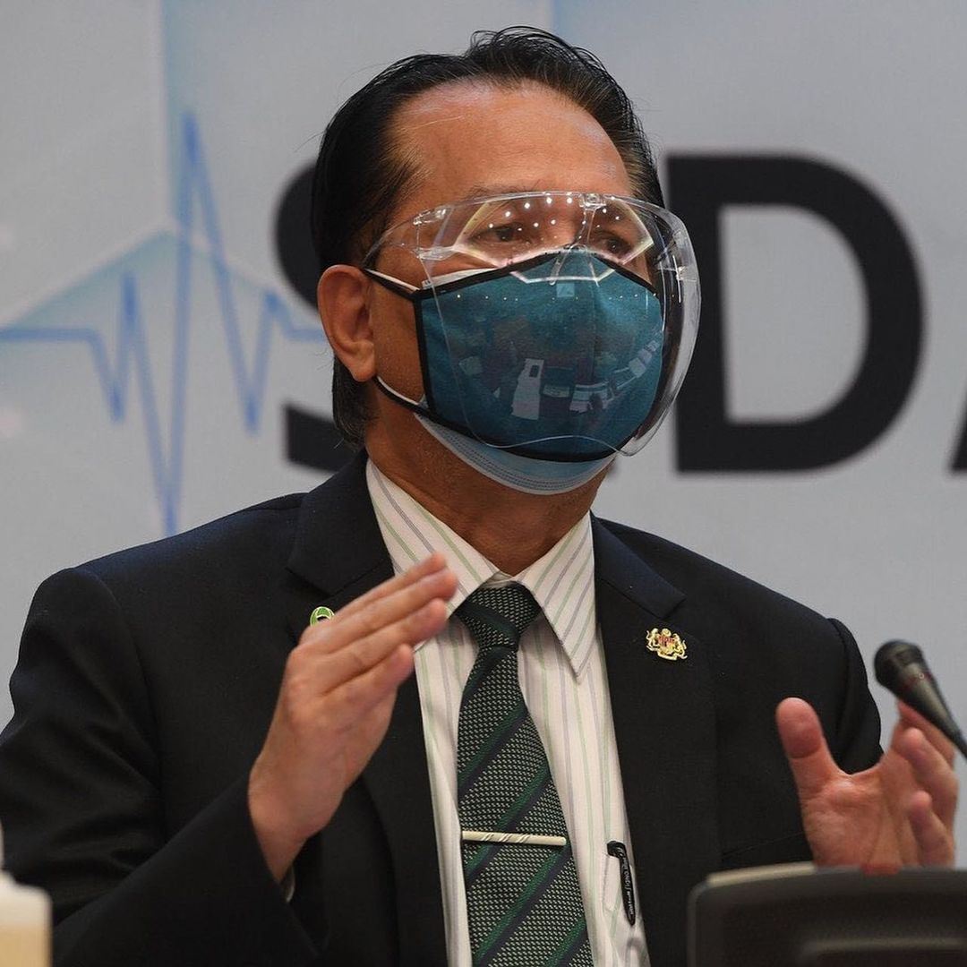 kp kesihatan galakkan penggunaan ‘face shield’ dan pelitup muka berganda untuk lindungi daripada varian delta