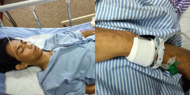 teen actor, izuan fitri in need of financial aid after undergoing brain surgery