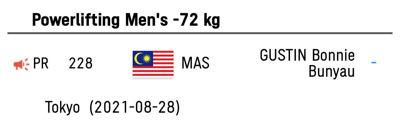 berjaya raih pingat emas paralimpik, bonnie bakal terima ganjaran rm1 juta