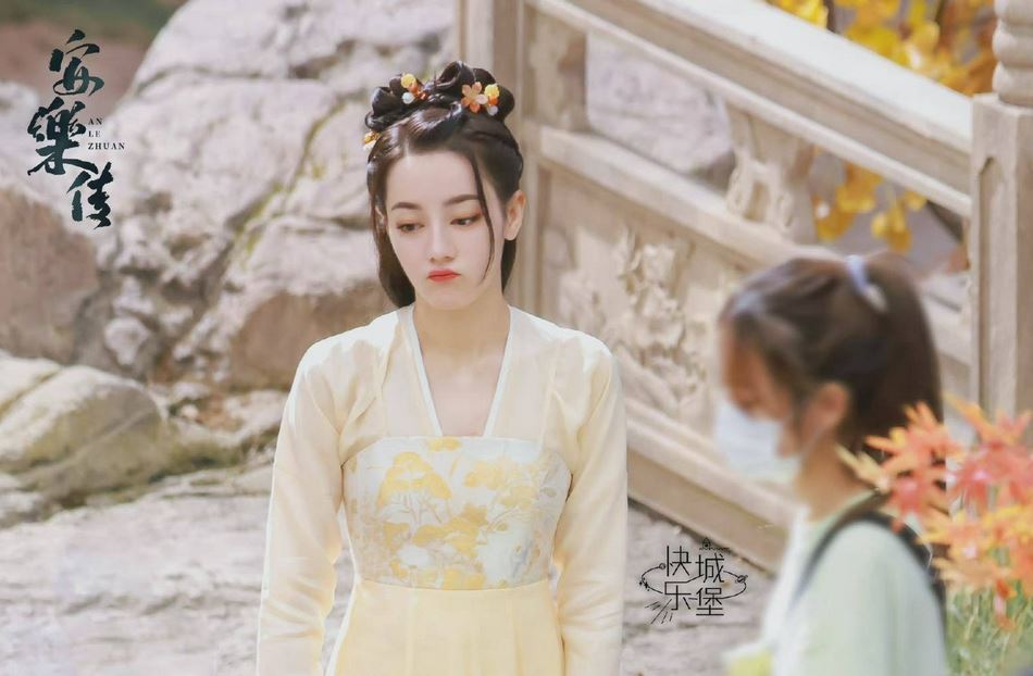 【多图】迪丽热巴《安乐传》路透曝光❗️仙气十足啊💛