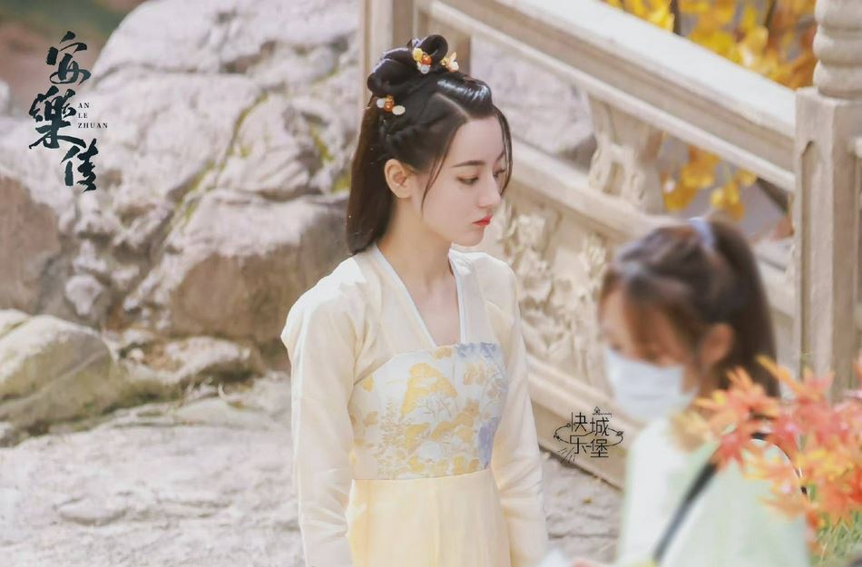 【多图】迪丽热巴《安乐传》路透曝光❗️仙气十足啊💛