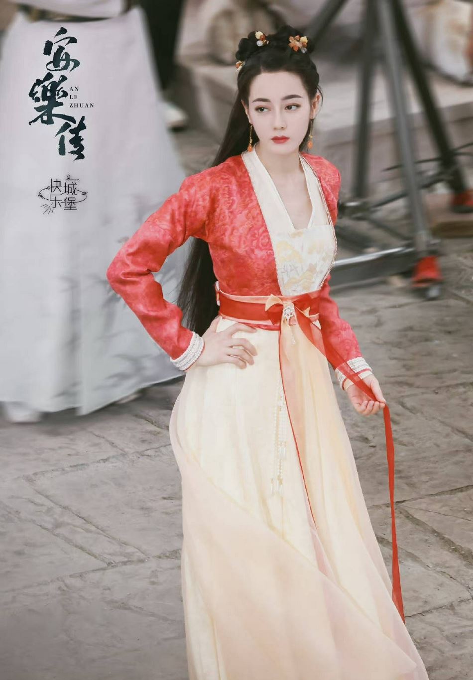 【多图】迪丽热巴《安乐传》路透曝光❗️仙气十足啊💛