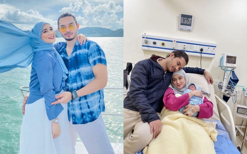 aeril zafrel kena marah lepas puji wawa zainal, syukur timang cahaya mata keempat - “sakit-sakit pun cantik, salah ke puji macam tu”