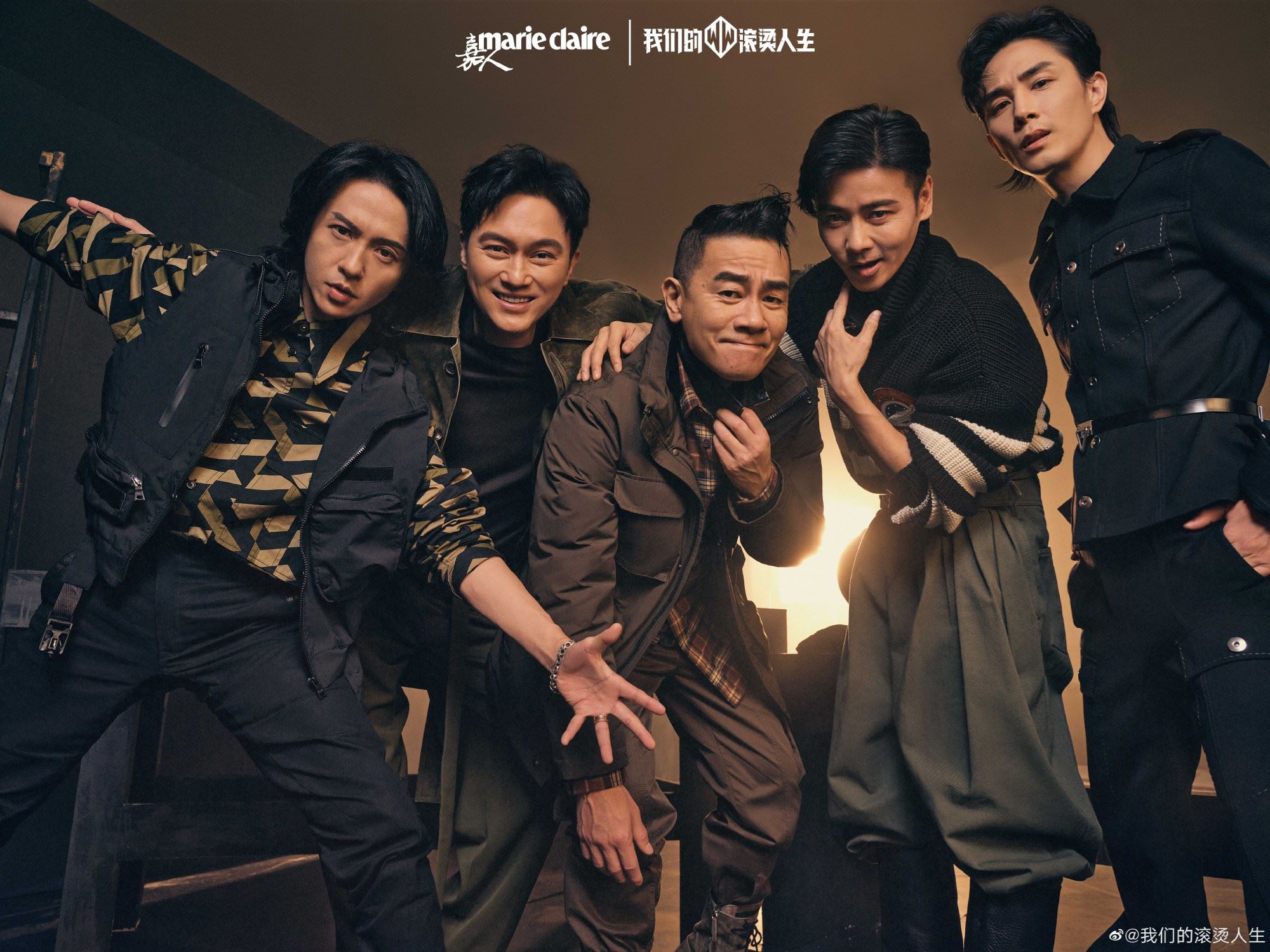 哥哥又有新节目啦❗️《我们的滚烫人生》定档:陈小春、张智霖、李承铉、张晋、张淇体验不同职业🔥