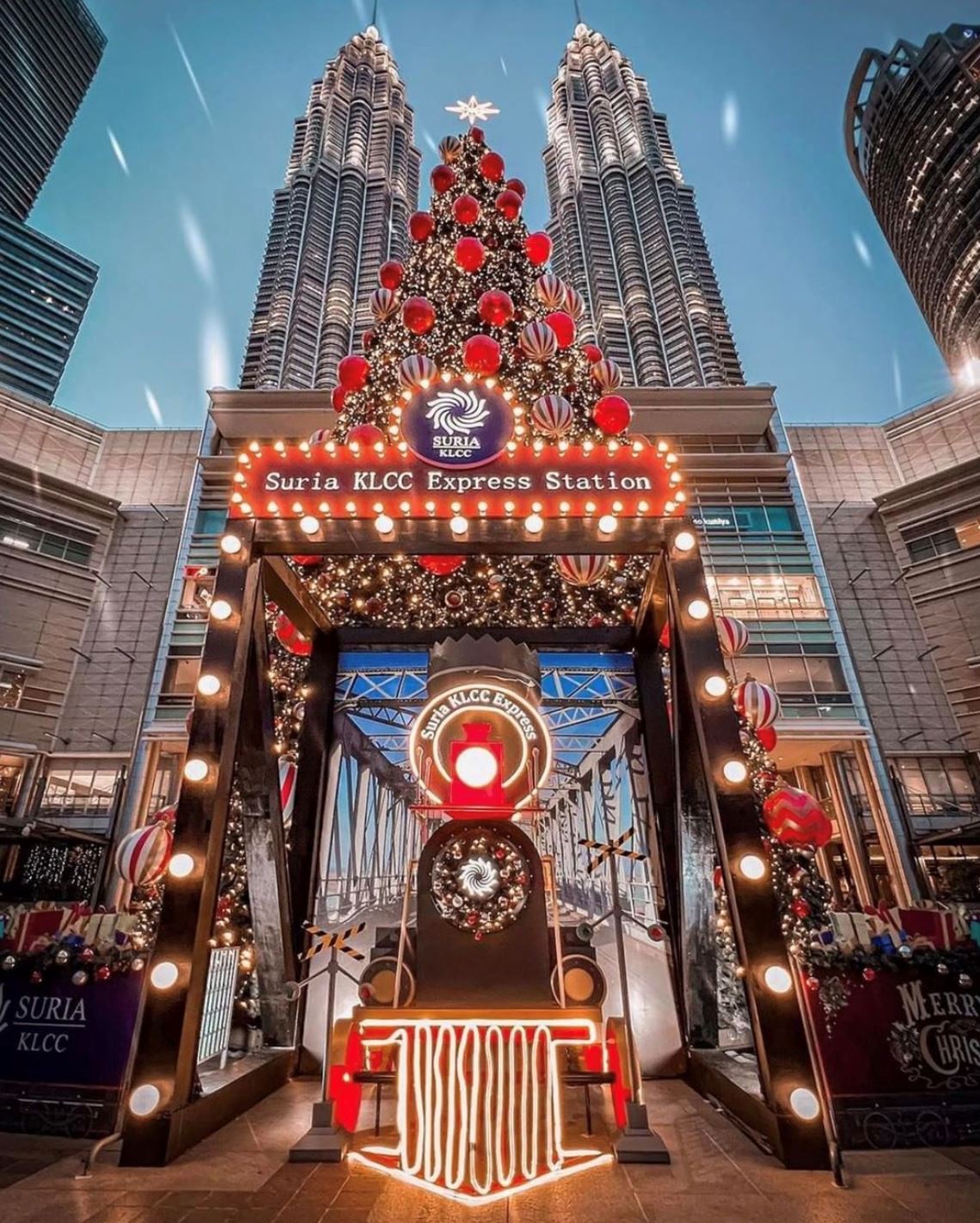 圣诞必打卡❗️盘点吉隆坡五大购物中心的圣诞装饰🎄