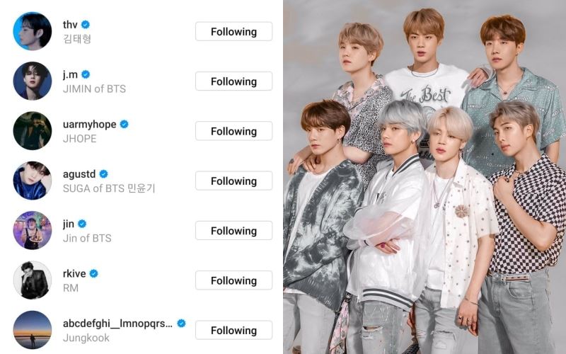 akhirnya! semua ahli bts punyai akaun instagram peribadi, cecah lebih 18 juta pengikut dalam 24 jam