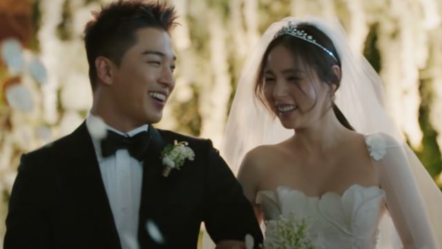 taeyang bigbang & min hyo rin sambut cahaya mata pertama