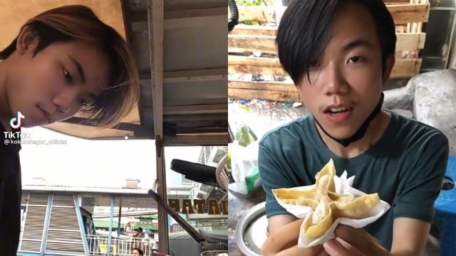 pemuda kacak jual makanan di gerai tepi jalan, netizen jadi tidak keruan melihat paras rupanya