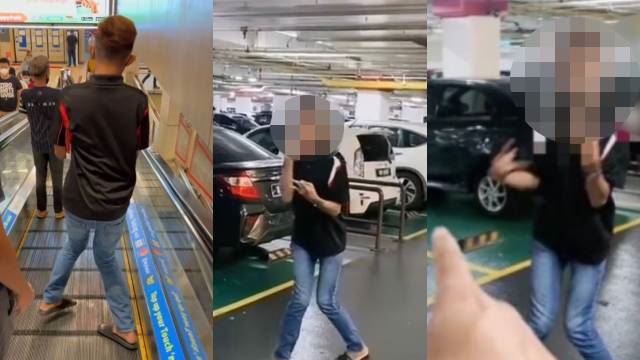 menyesal perbuatan lalu, lelaki berlakon jadi golongan oku untuk dapat parkir khas tampil mohon maaf secara terbuka