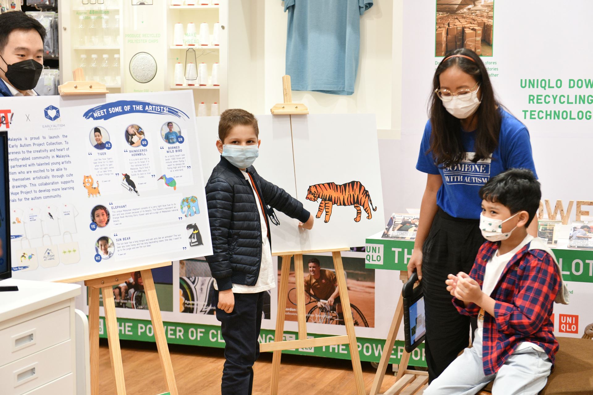 uniqlo supports malaysia’s differently-abled community with utme! collaboration