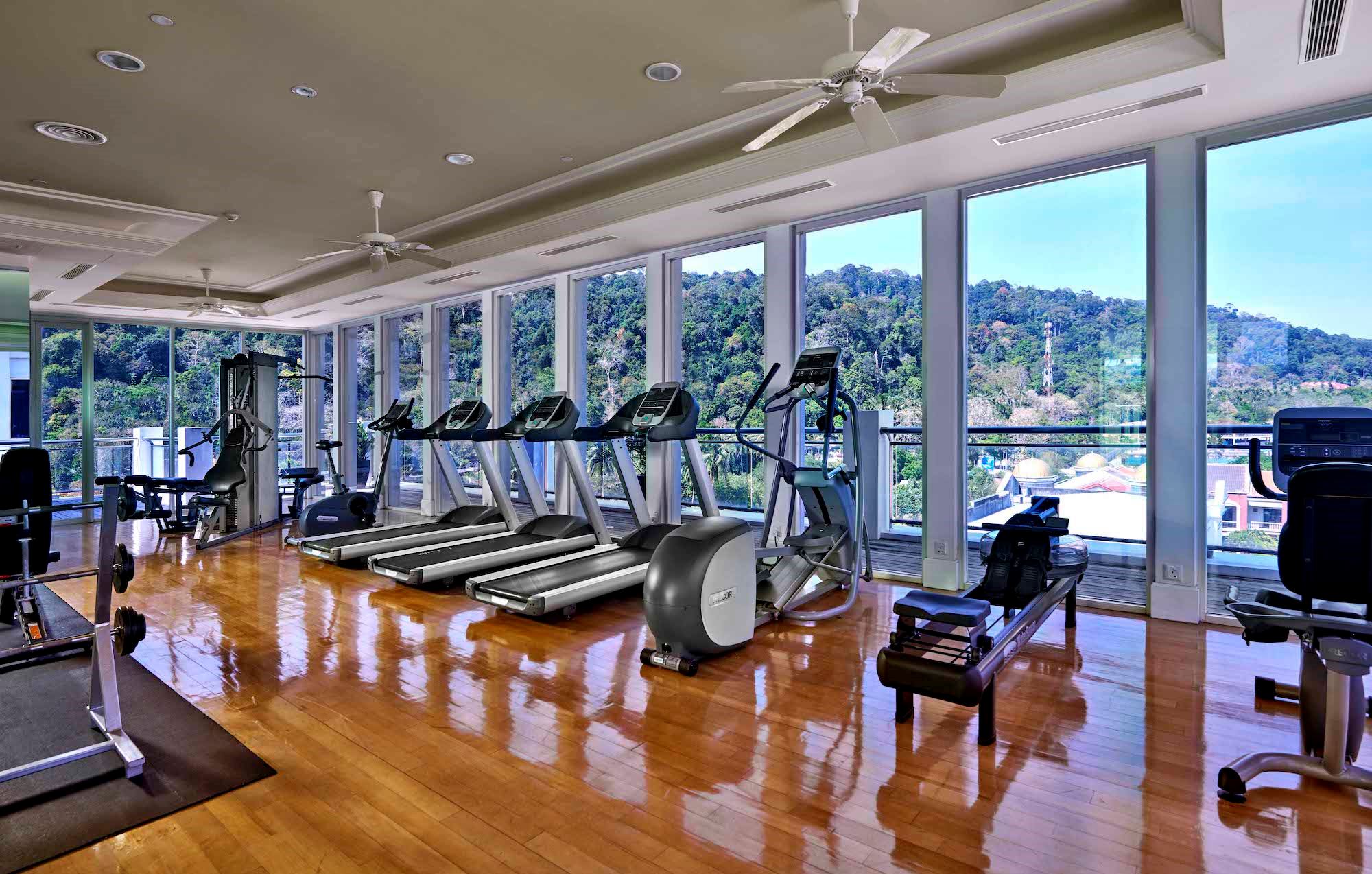 The Danna Langkawi fitness gym