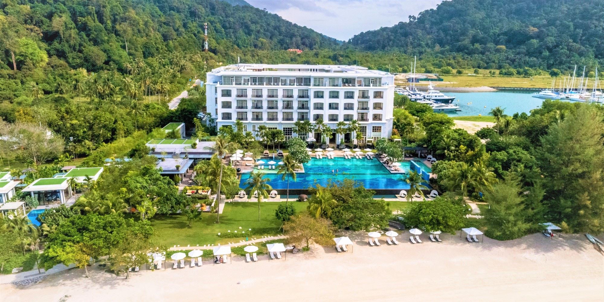 The Danna Langkawi luxury resort with private beach