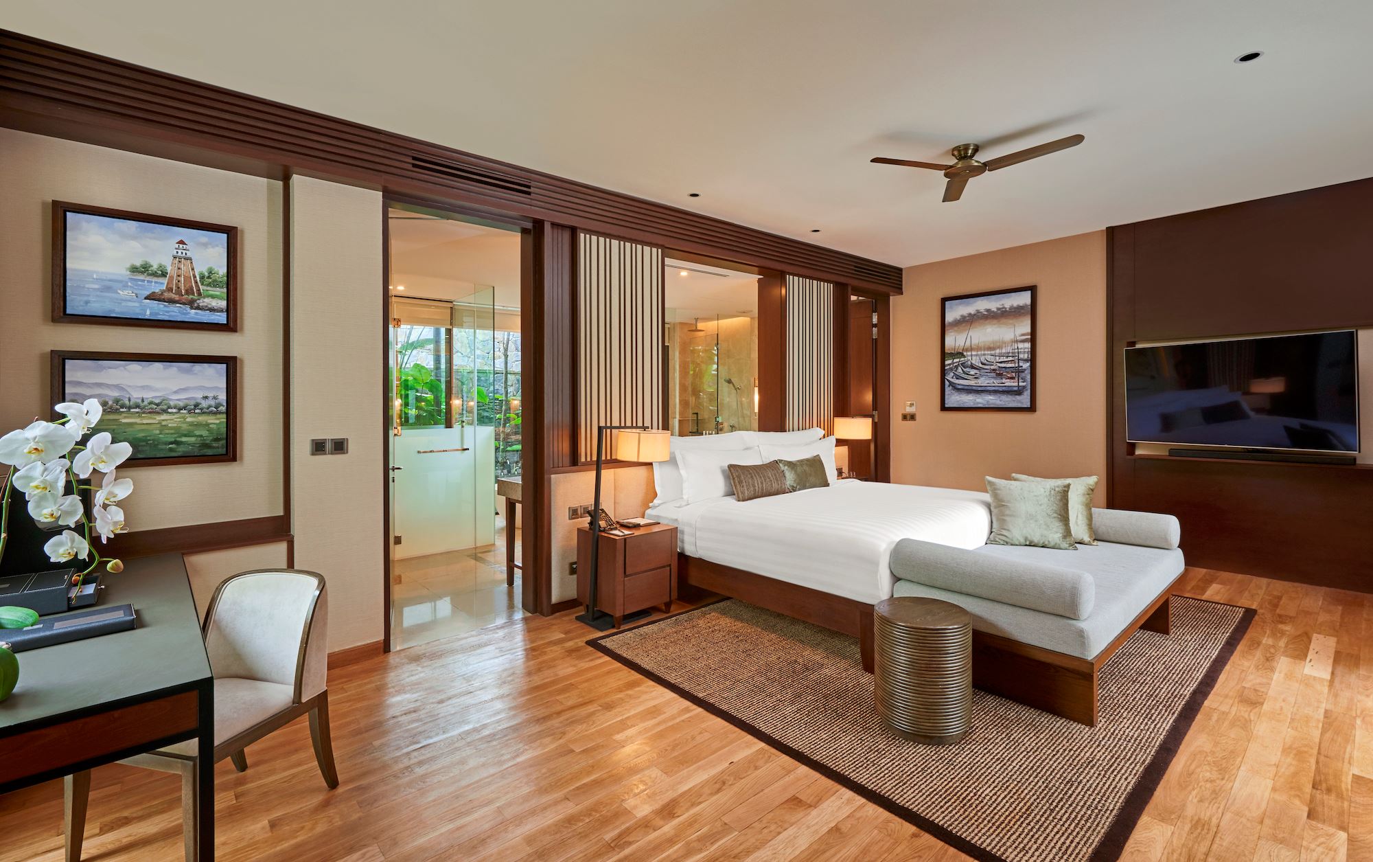 The Danna Langkawi Princess Beach Villa bedroom