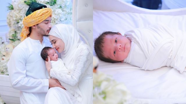 aeril zafrel, wawa zainal dedah wajah anak lelaki, jibril ibtisam nama diberi