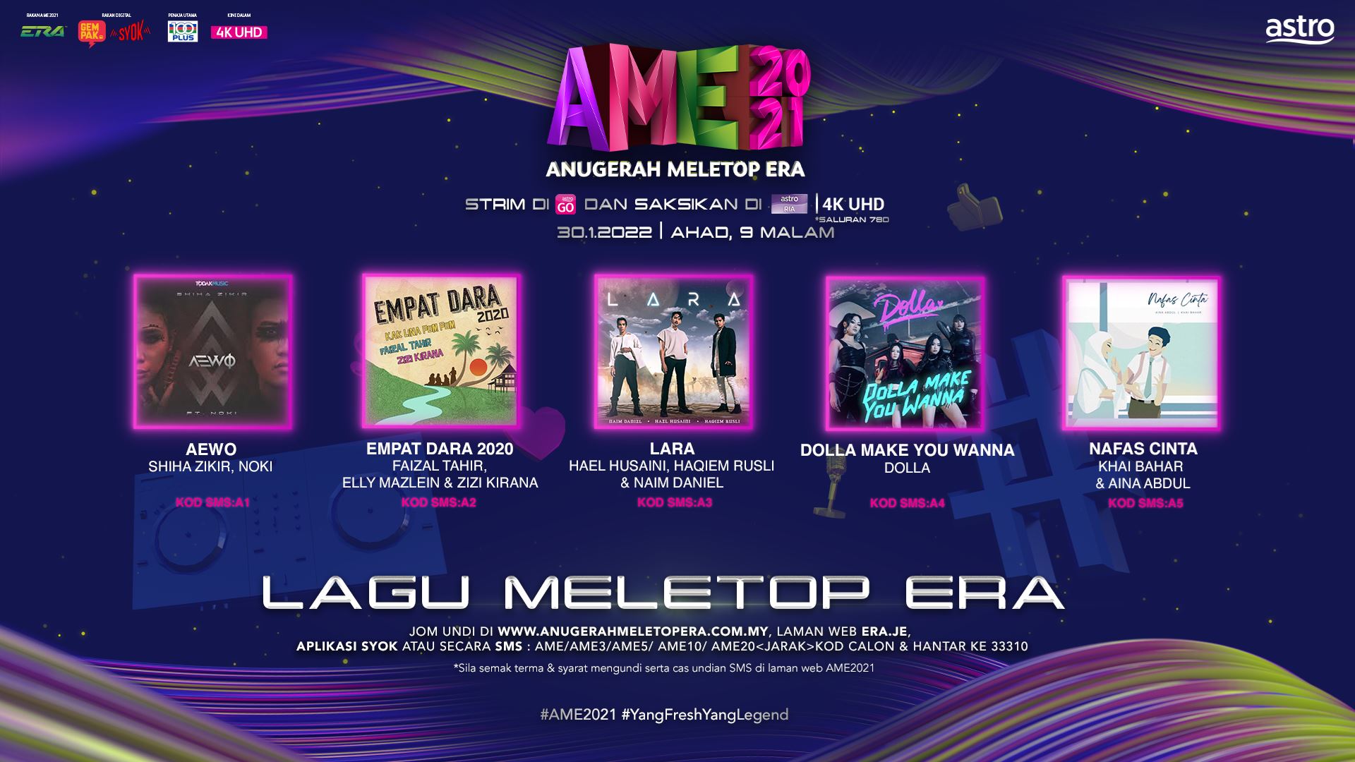 khai bahar dominasi pencalonan akhir, bahang ame2021 kini bermula!