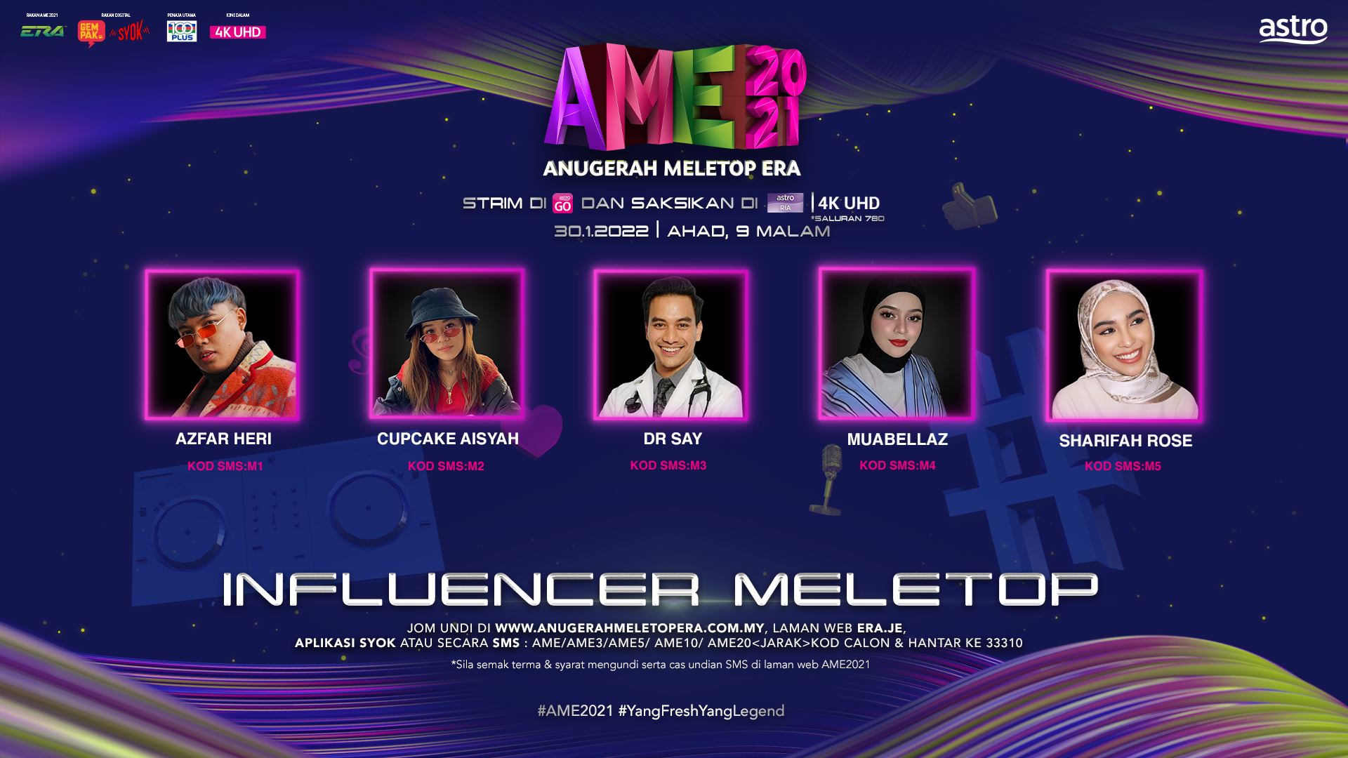 khai bahar dominasi pencalonan akhir, bahang ame2021 kini bermula!