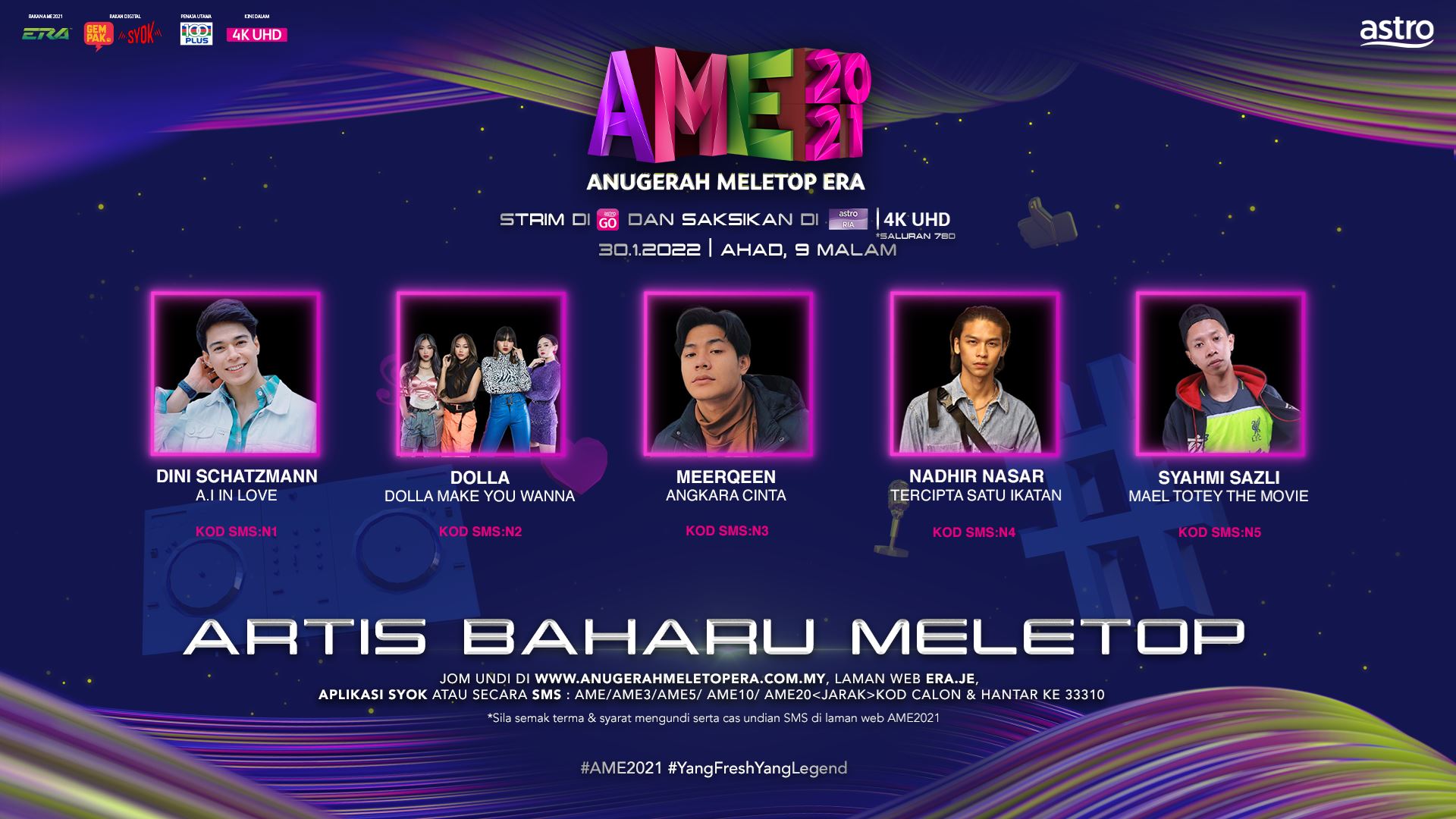 khai bahar dominasi pencalonan akhir, bahang ame2021 kini bermula!