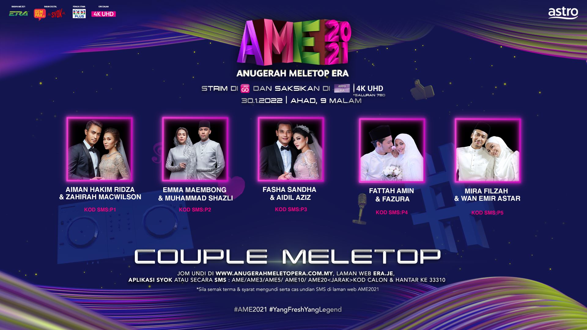 khai bahar dominasi pencalonan akhir, bahang ame2021 kini bermula!