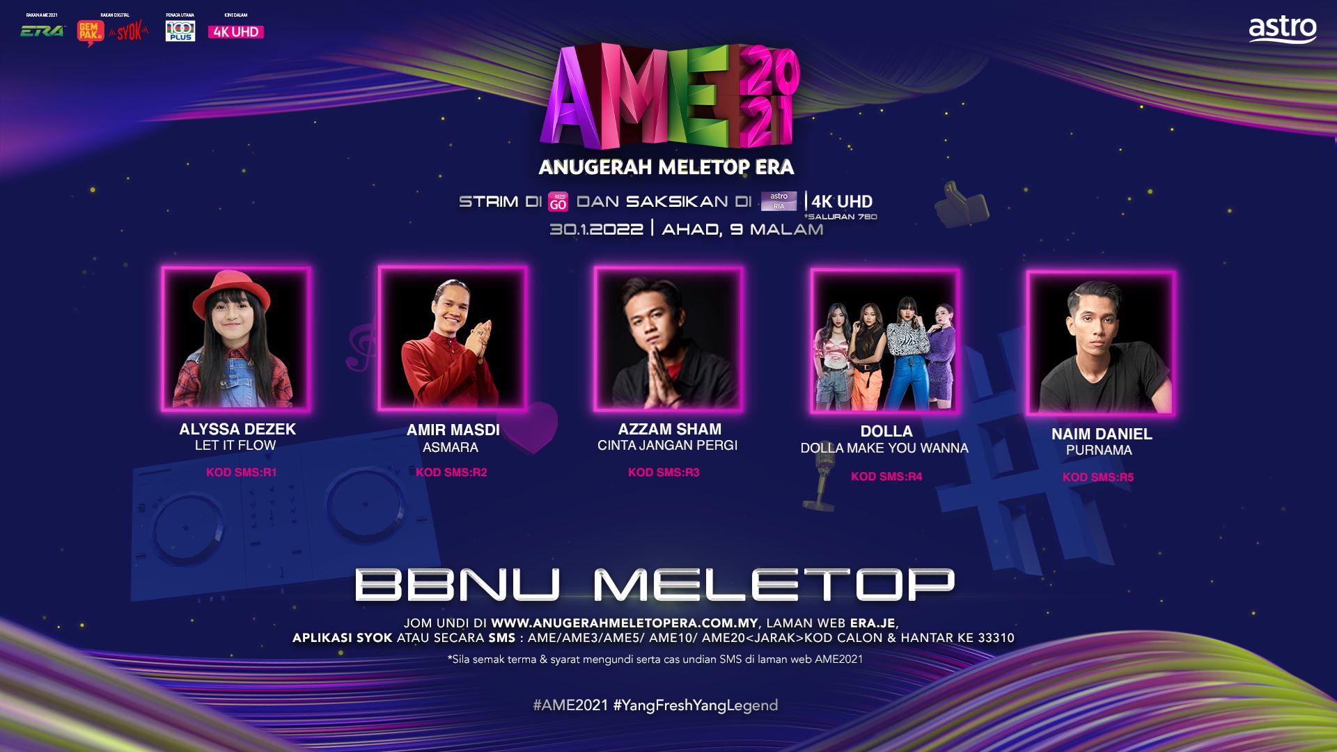 khai bahar dominasi pencalonan akhir, bahang ame2021 kini bermula!