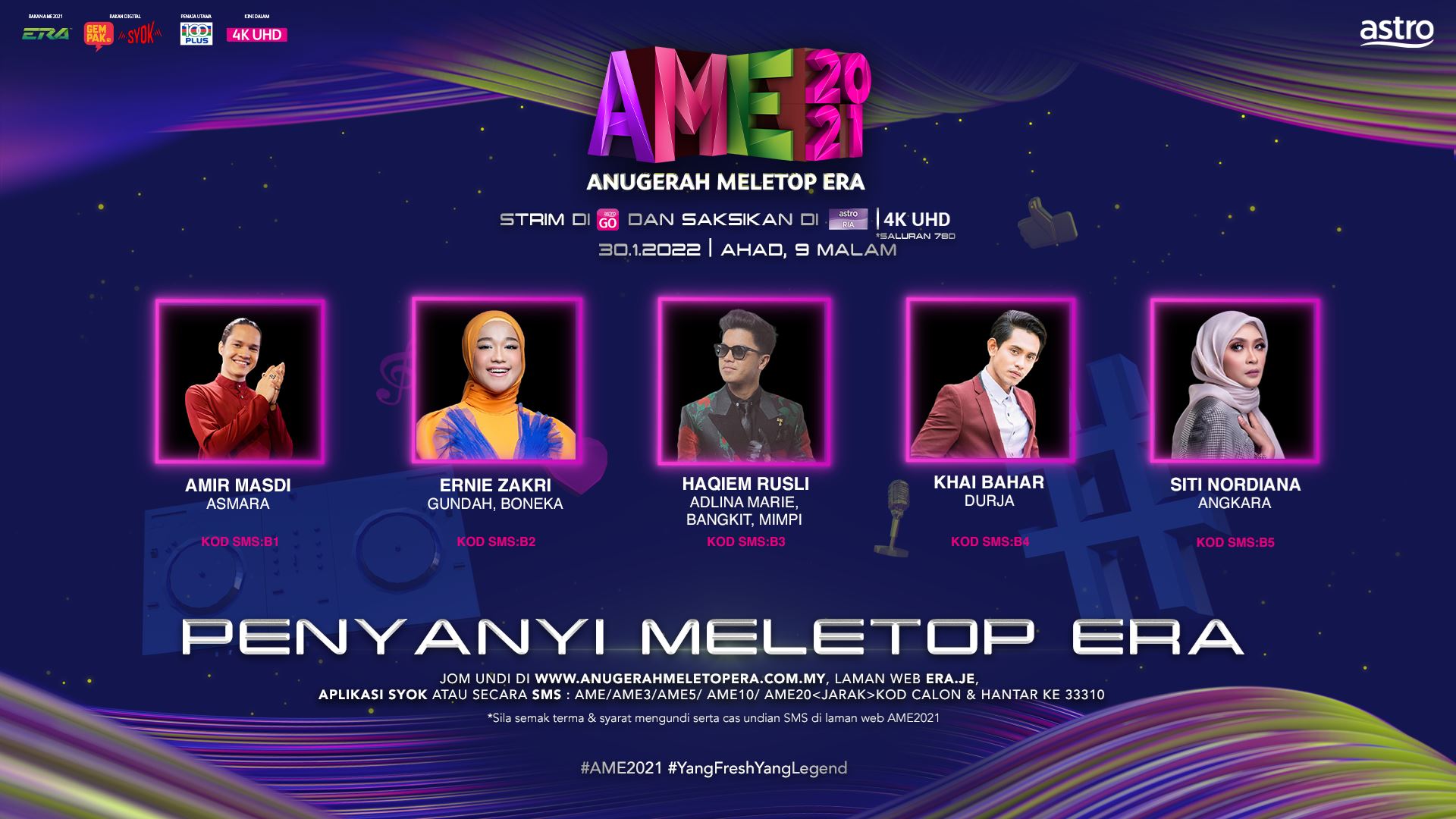 khai bahar dominasi pencalonan akhir, bahang ame2021 kini bermula!