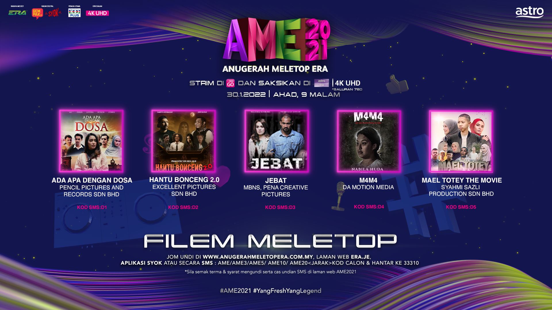 khai bahar dominasi pencalonan akhir, bahang ame2021 kini bermula!