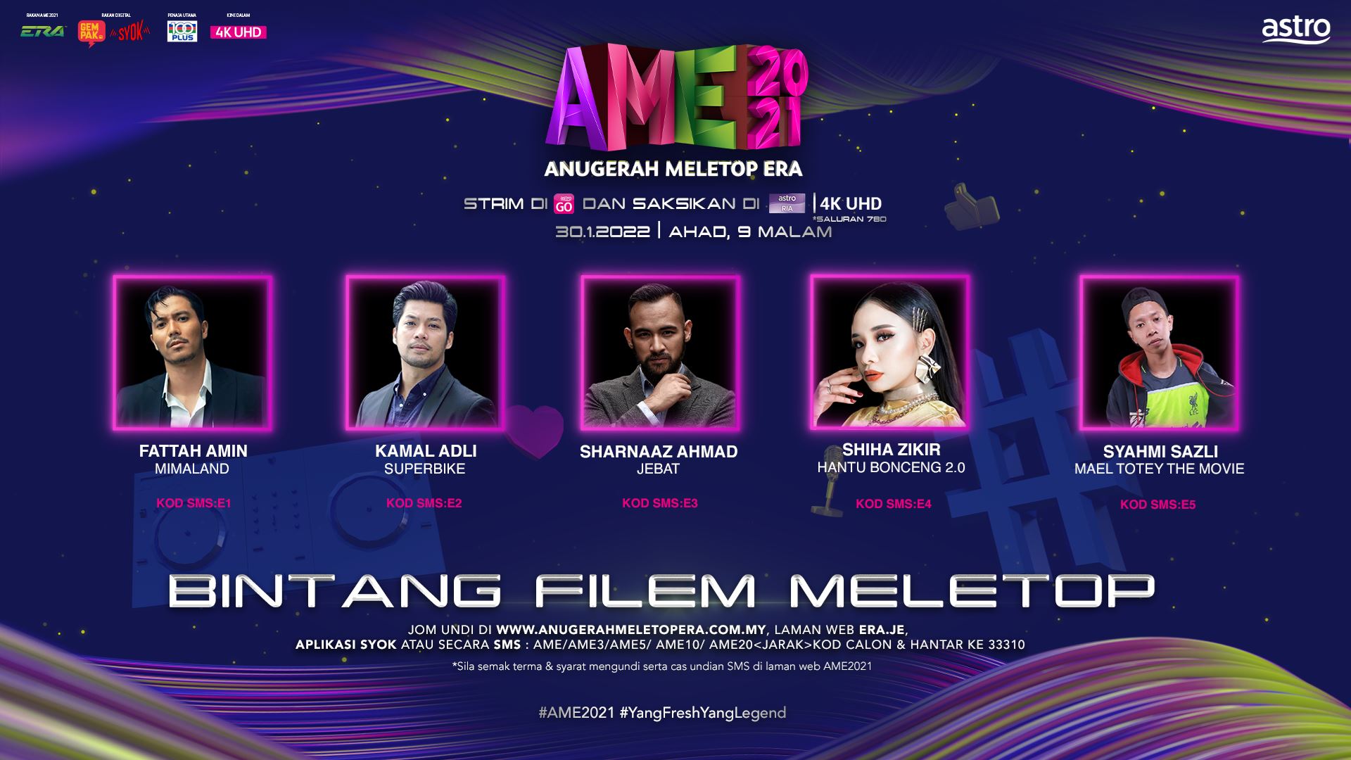 khai bahar dominasi pencalonan akhir, bahang ame2021 kini bermula!