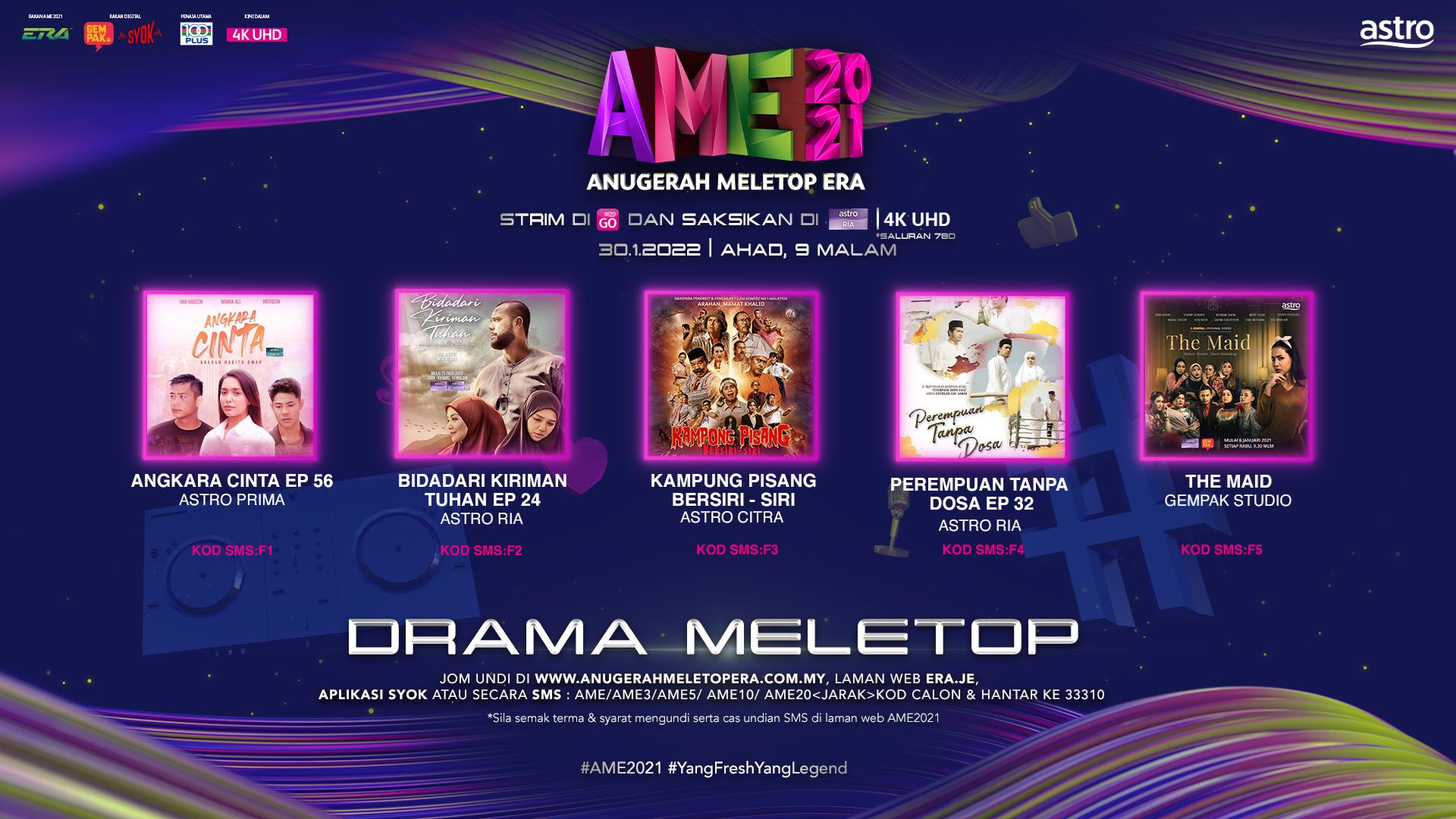 khai bahar dominasi pencalonan akhir, bahang ame2021 kini bermula!