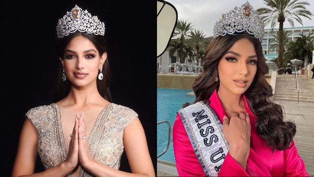 miss india harnaaz sandhu wins miss universe 2021!