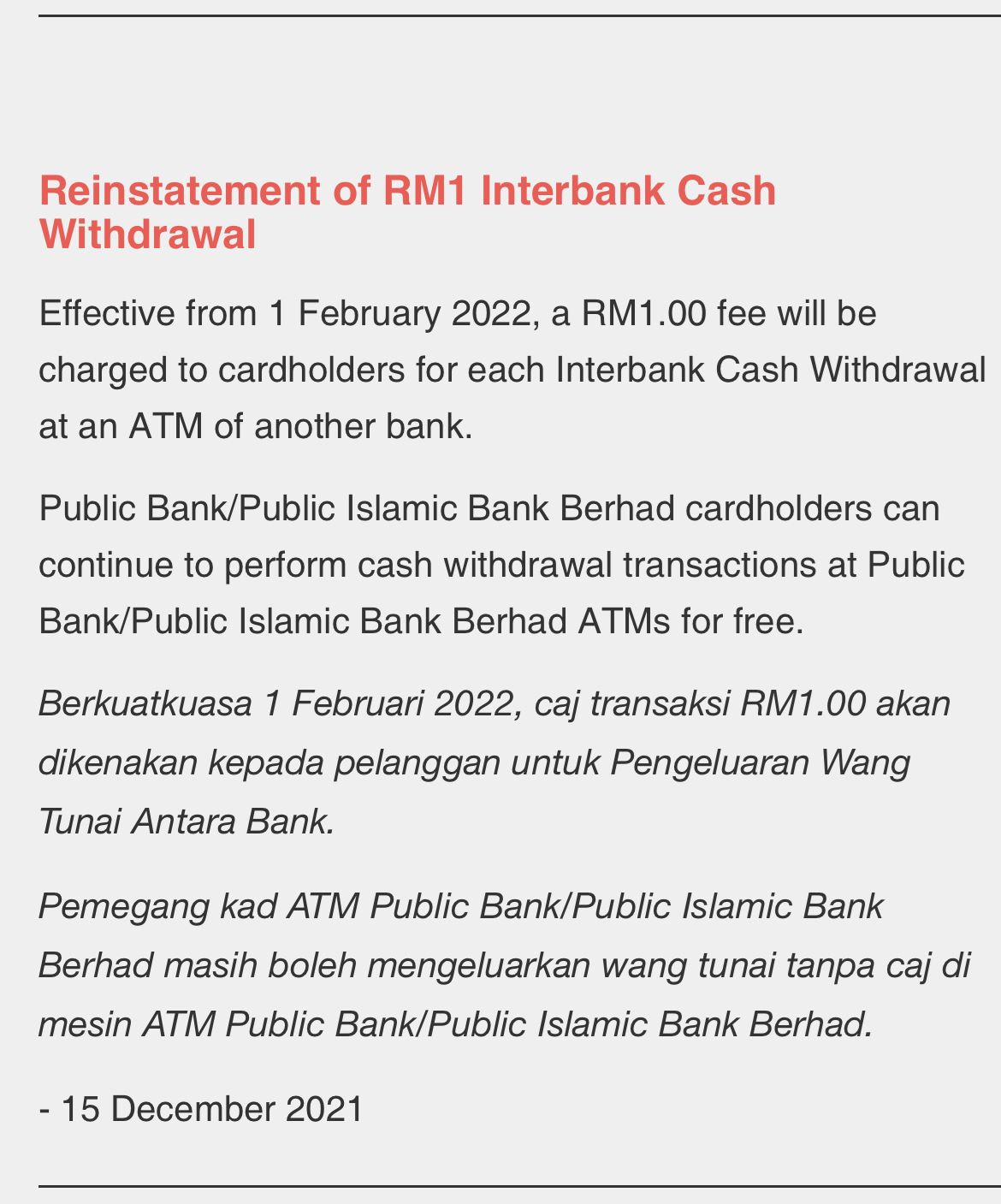 caj rm1 di atm antara bank kembali