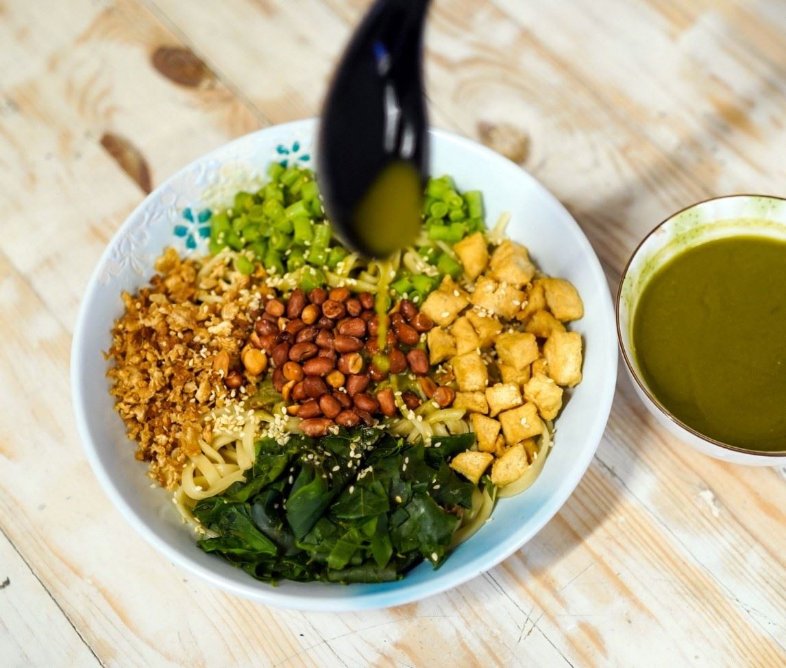 客家擂茶板面条