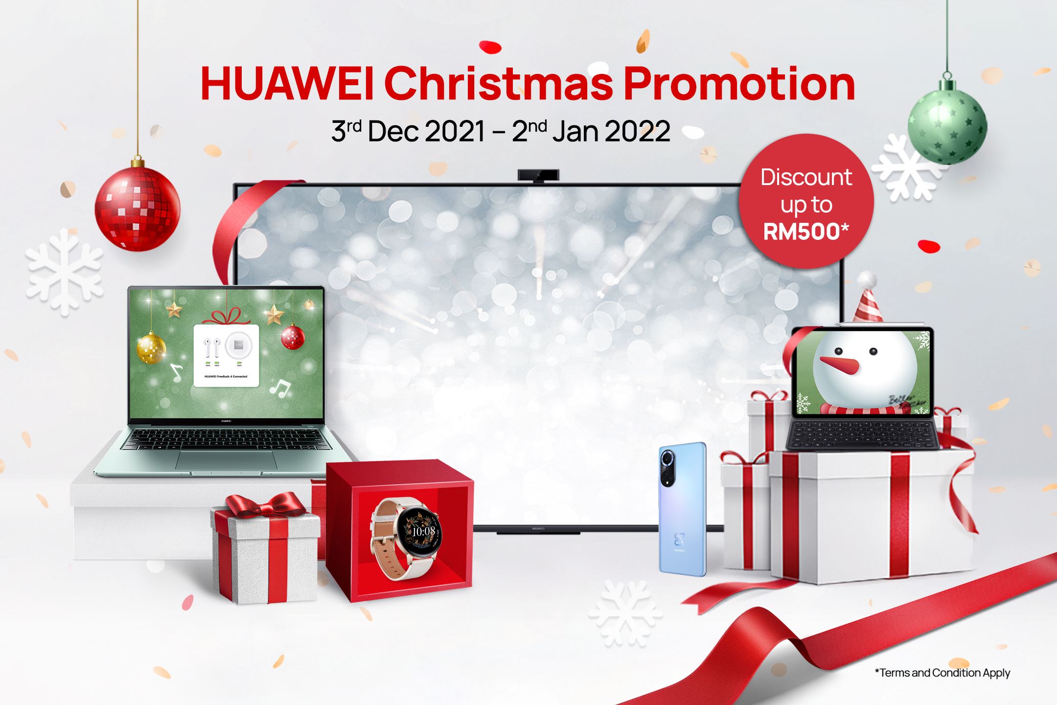 HUAWEI Christmas Promotion