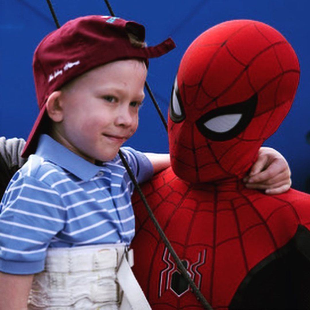 viral lepas selamatkan adiknya, peminat cilik ini berpeluang lepak di set spider-man nwh