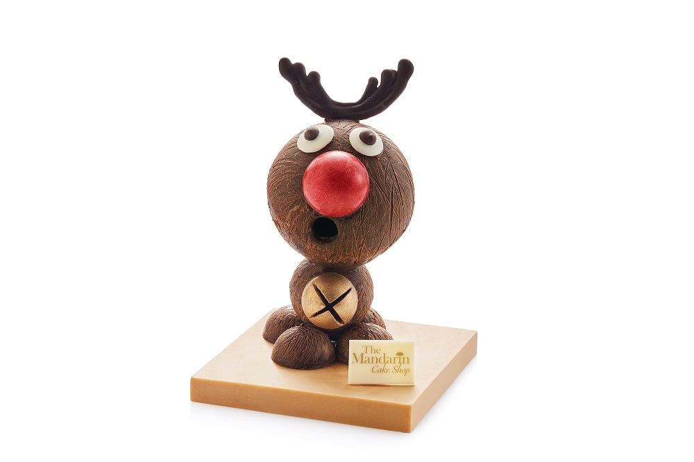 Mandarin Oriental Christmas Rudolph chocolate dessert