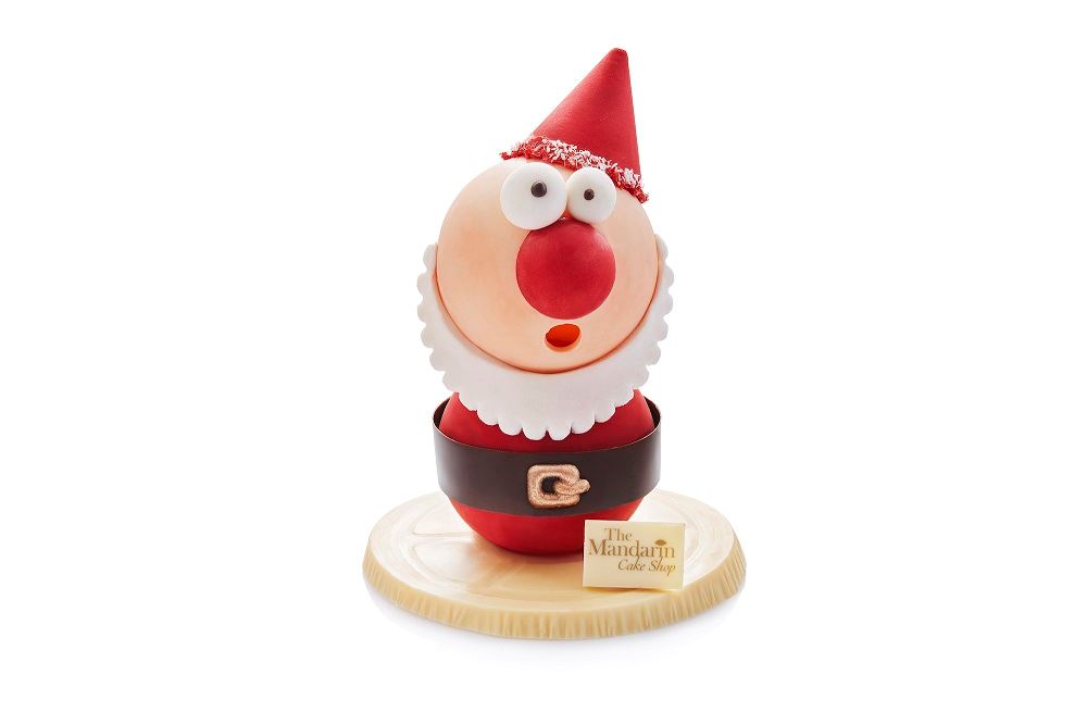 Mandarin Oriental Christmas Santa chocolate dessert