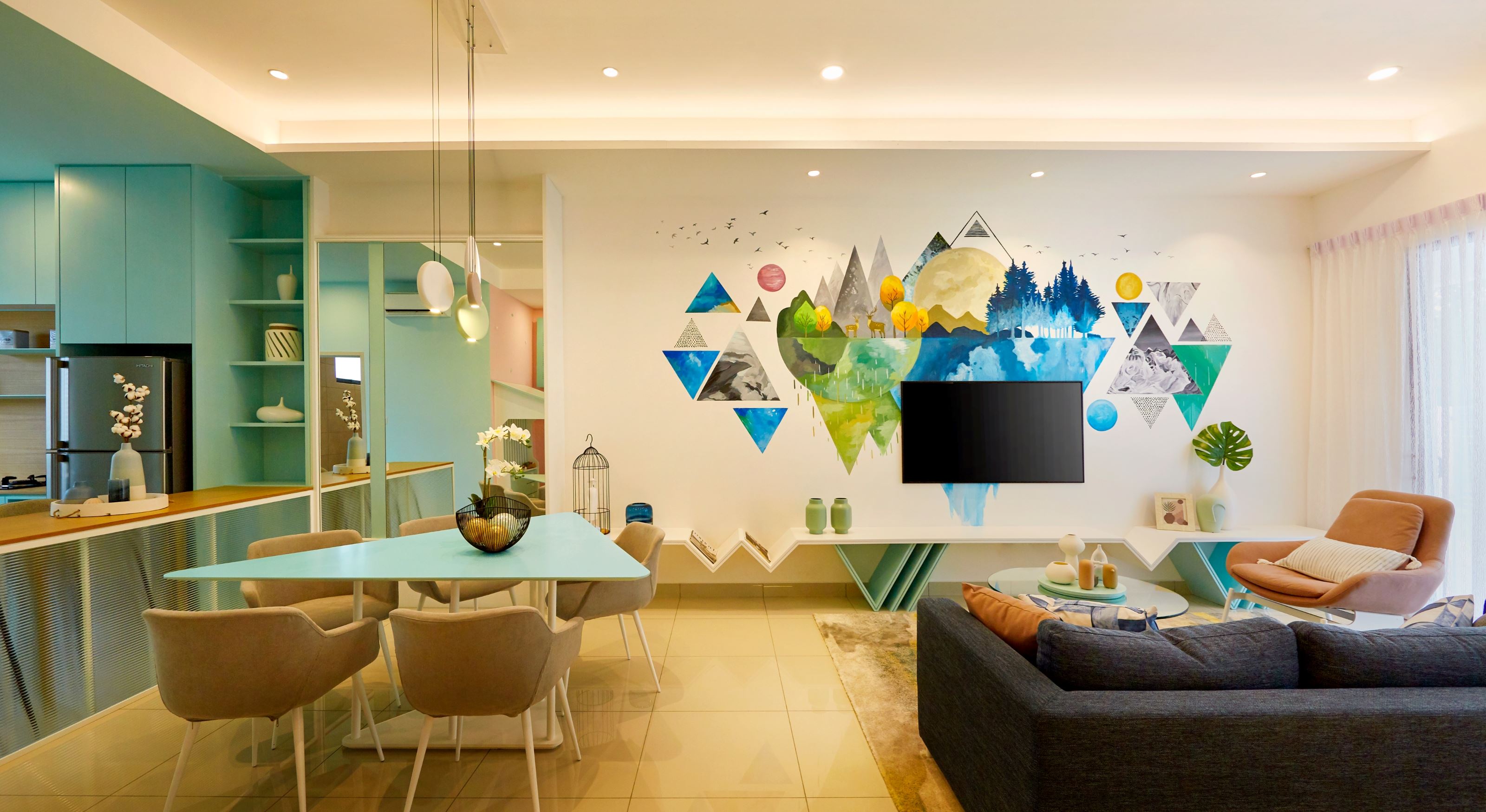 Robin at bandar rimbayu A屋型格局内部单位