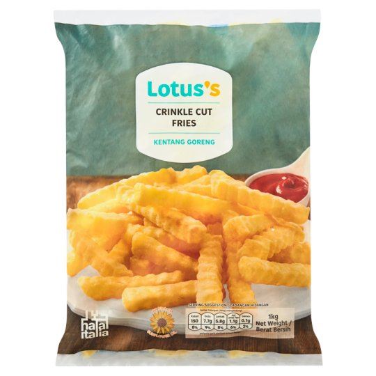Tesco Lotus’s online shopping french fries