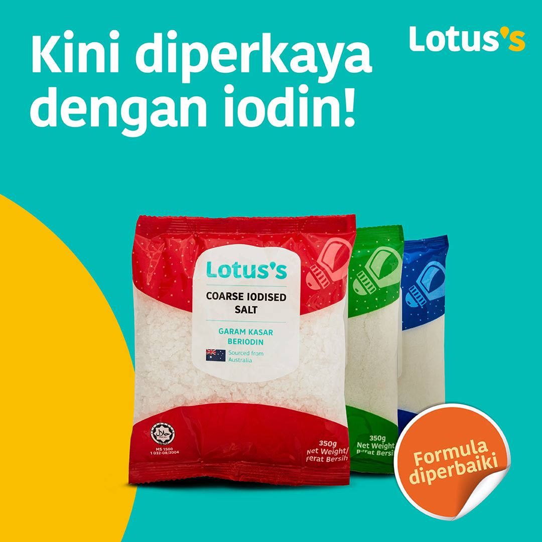 Tesco Lotus’s online shopping iodised salt